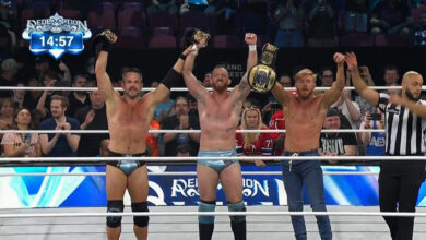 conglomeration aew redemption