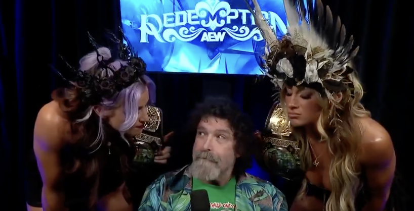 Mick Foley Explains Why He Barked In Segment With Divine Dominion