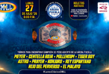 CMLL Lunes Clásico Results (7/27/2026)