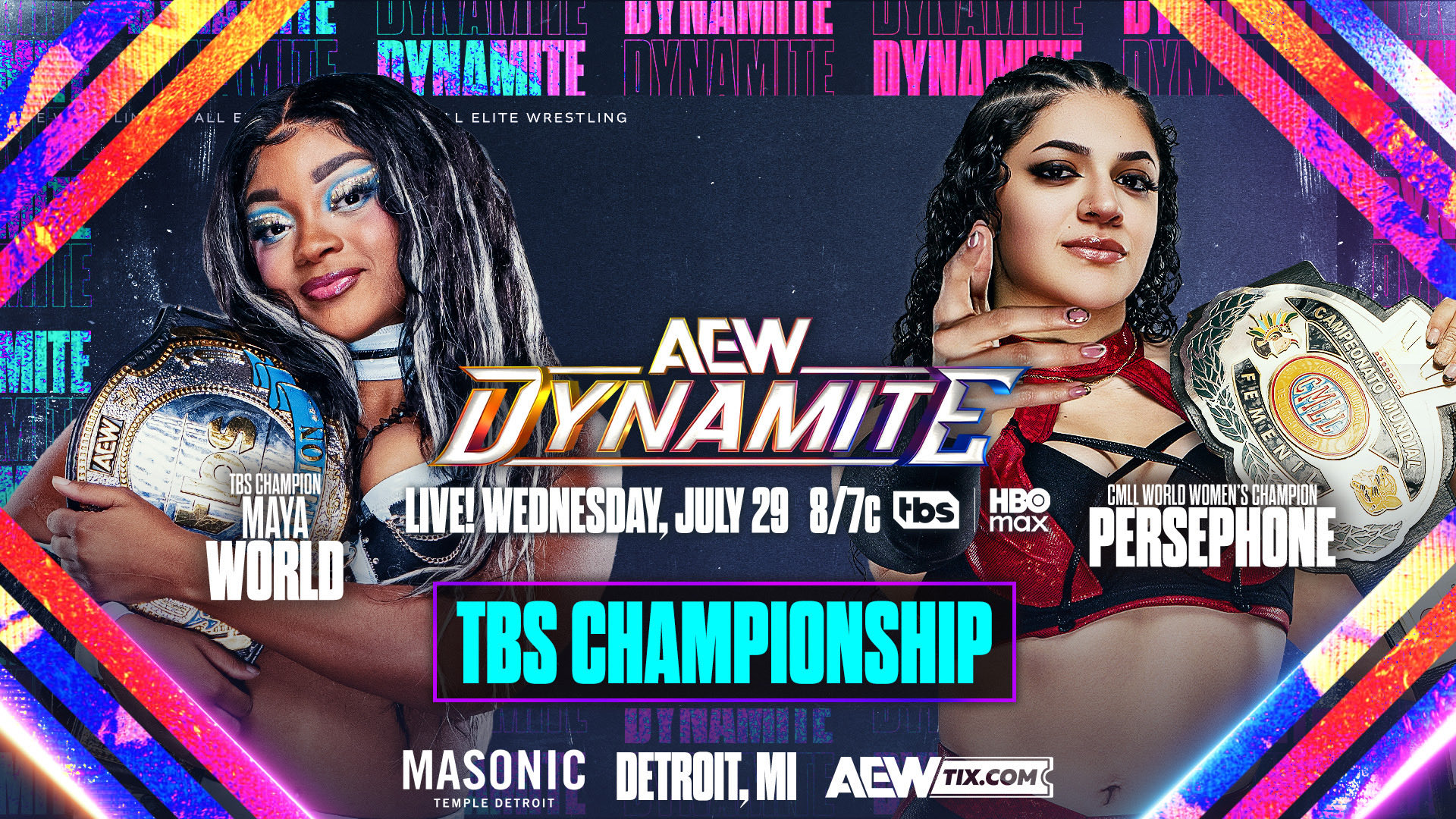 Maya World To Defend AEW TBS Title Against Persephone On 7/29 AEW Dynamite