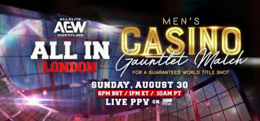 Men’s Casino Gauntlet Match Set For AEW All In London