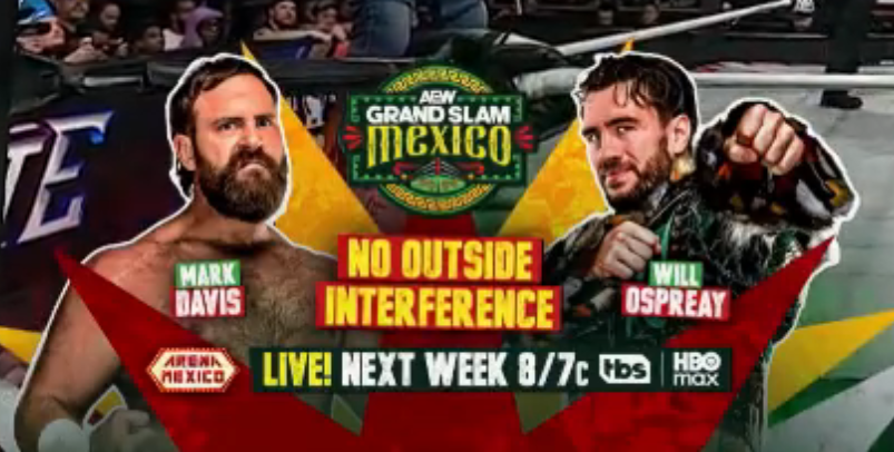 Will Ospreay vs. Mark Davis, Women’s Trio Bout Set For AEW Grand Slam Mexico