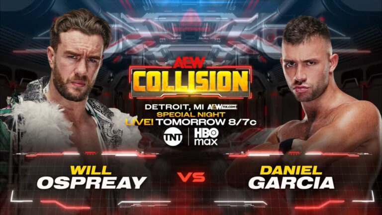 AEW Collision Results (7/30): Will Ospreay, Jon Moxley Compete