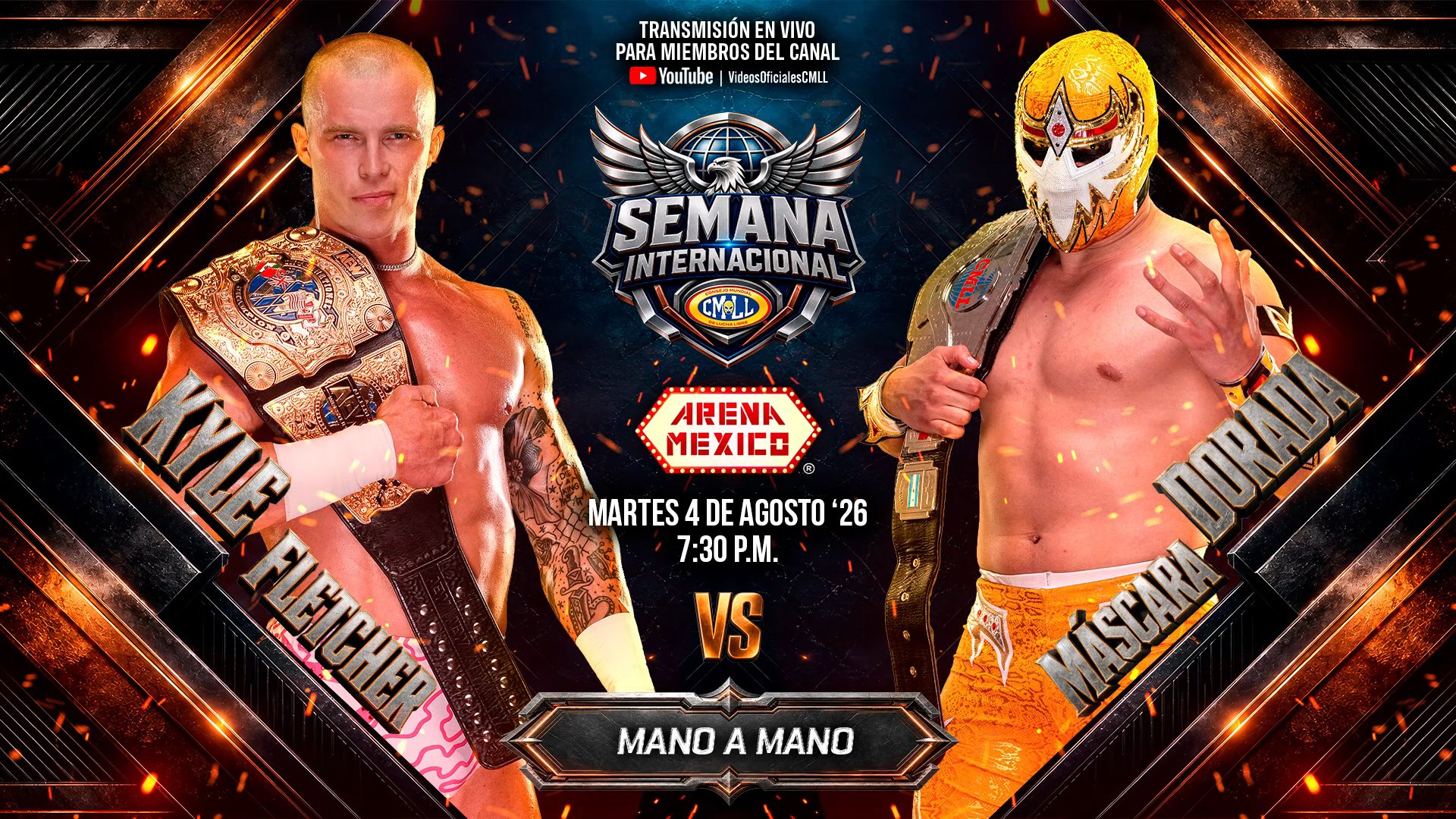 Lineup Announced For AEW vs. CMLL On August 4