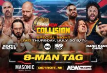 aew collision 7/30