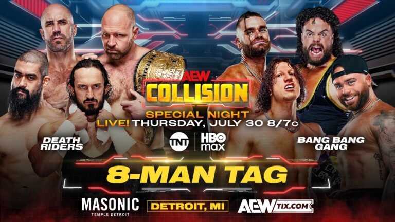 Death Riders vs. Bang Bang Gang Added To 7/30 AEW Collision