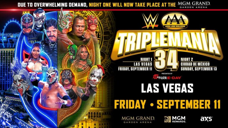 AAA Triplemania 34 Moving To MGM Grand Garden Arena Due To High Demand