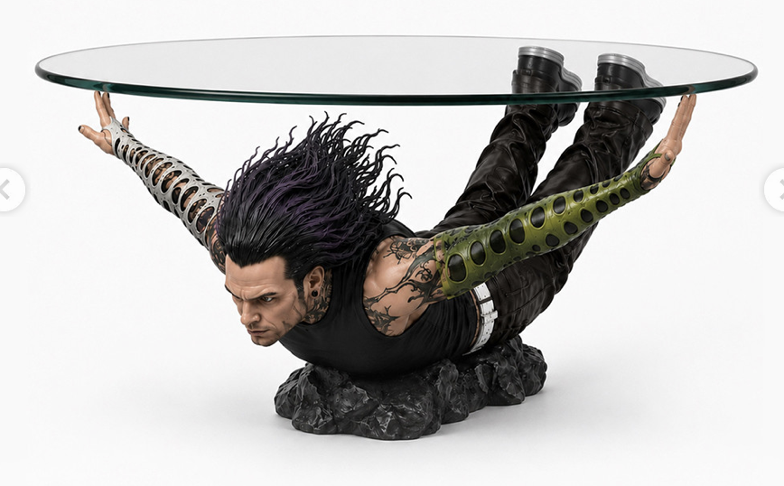 Jeff Hardy’s Swanton Bomb Turned Into A Table