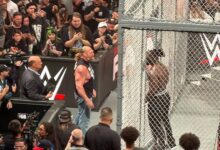 WWE Brock Lesnar Oba Femi