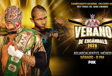 Viewing information and lineup for AAA Verano de Escándalo on August 1.