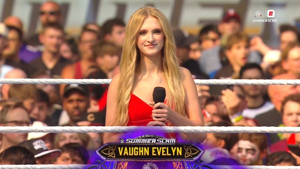 Vaughn Evelyn Levesque, Daughter Of Stephanie McMahon And Triple H, Sings ‘God Bless America’ At WWE SummerSlam