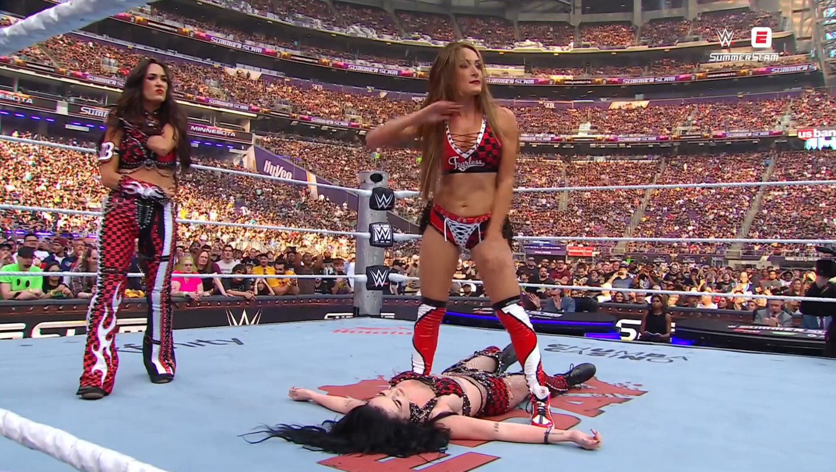 The Bellas Turn On Paige After WWE SummerSlam Loss