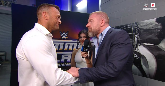 Nick Aldis, Triple H