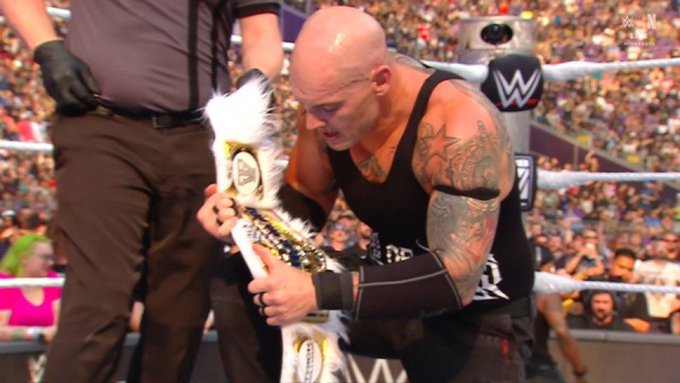 Details On Decision To Put WWE United States Title On Baron Corbin