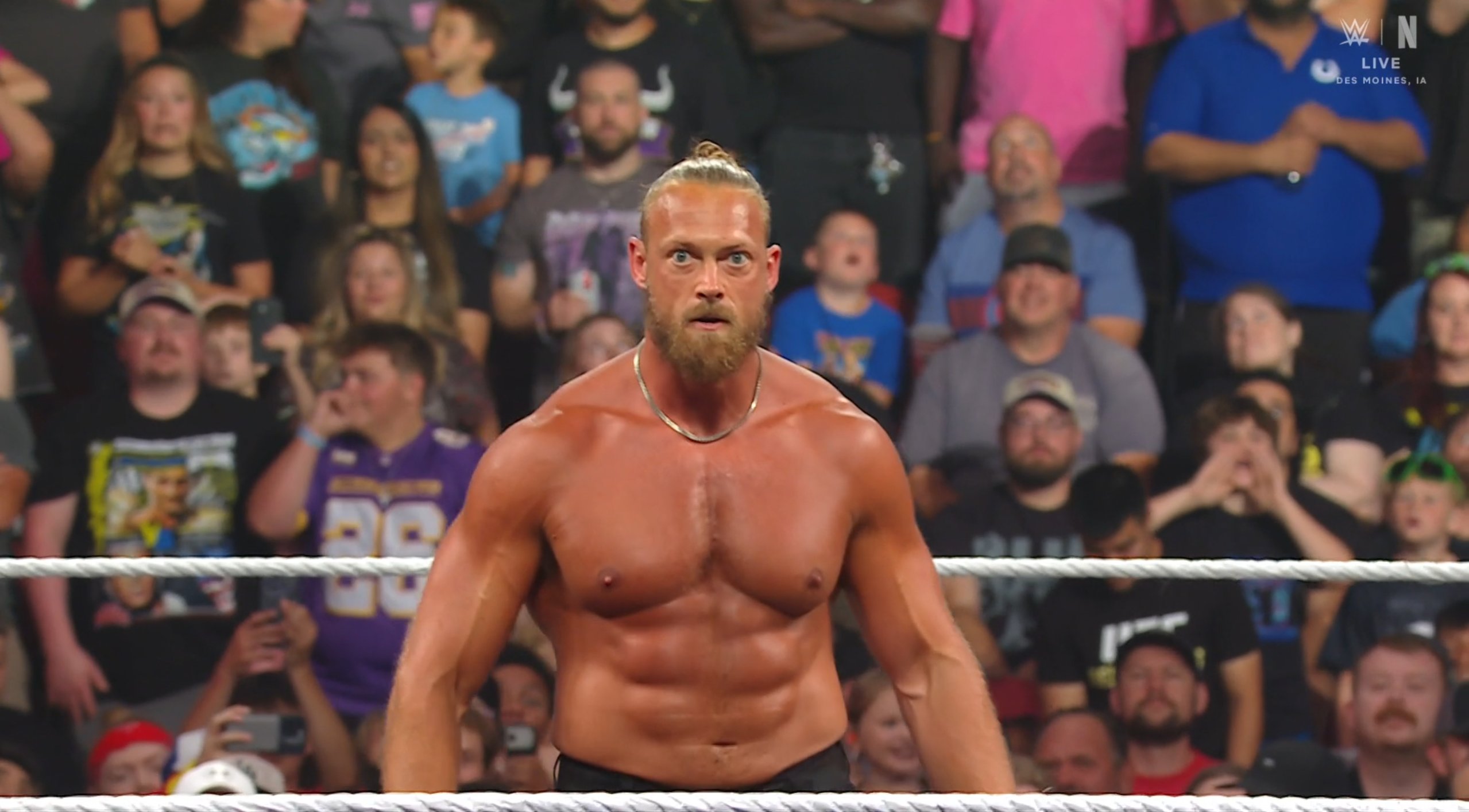Big Cass Returns, Attacks Je’Von Evans On WWE Raw