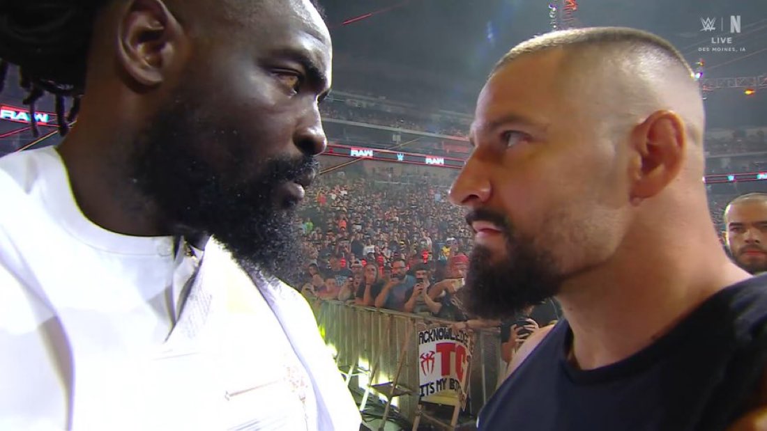 Oba Femi Says He Will Lead A New Generation, Is Confronted By Bron Breakker On WWE Raw