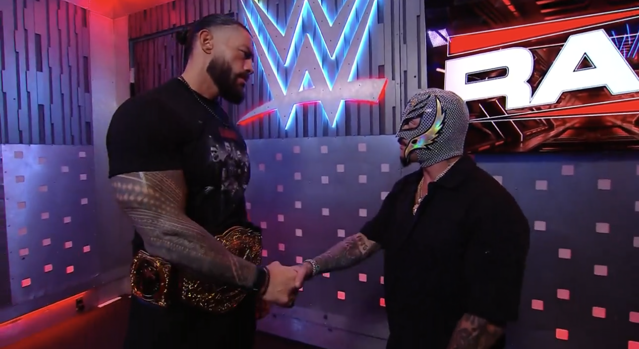 Rey Mysterio Tells Roman Reigns That He’s The GM Of AAA, Requests To Run An Idea By Him