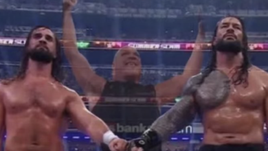 seth rollins roman reigns kurt angle the shield