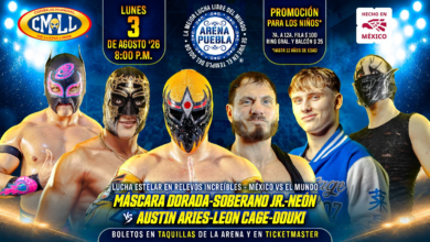CMLL Lunes Clásico Results (8/3/2026)