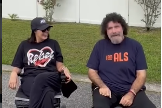 Mick Foley Takes Part In ALS Ice Bucket Challenge In Support Of Rebel