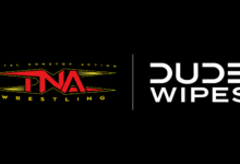 TNA logo, Dude Wipes logo