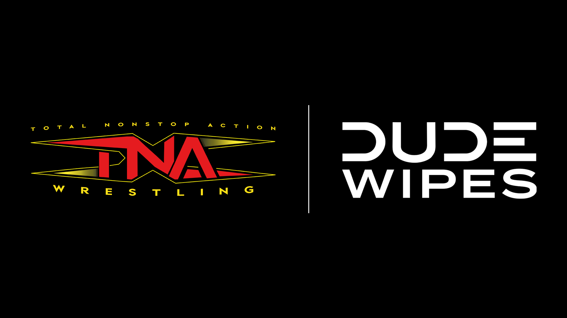 TNA logo, Dude Wipes logo