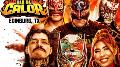 AAA Ola de Calor, Rey Fenix, Rey Mysterio, Penta, Dominik Mysterio, El Grande Americano, La Catalina