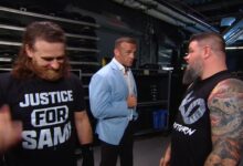 Kevin Owens, Nick Aldis, Sami Zayn