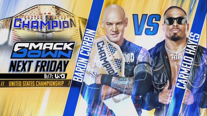 Baron Corbin Carmelo Hayes WWE SmackDown