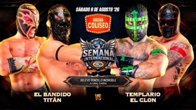 CMLL Sábado De Coliseo Results (8/8/2026)