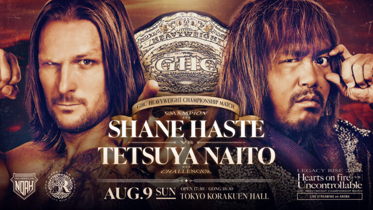 NOAH Legacy Rising Results (8/9): Tetsuya Naito, KENTA Compete