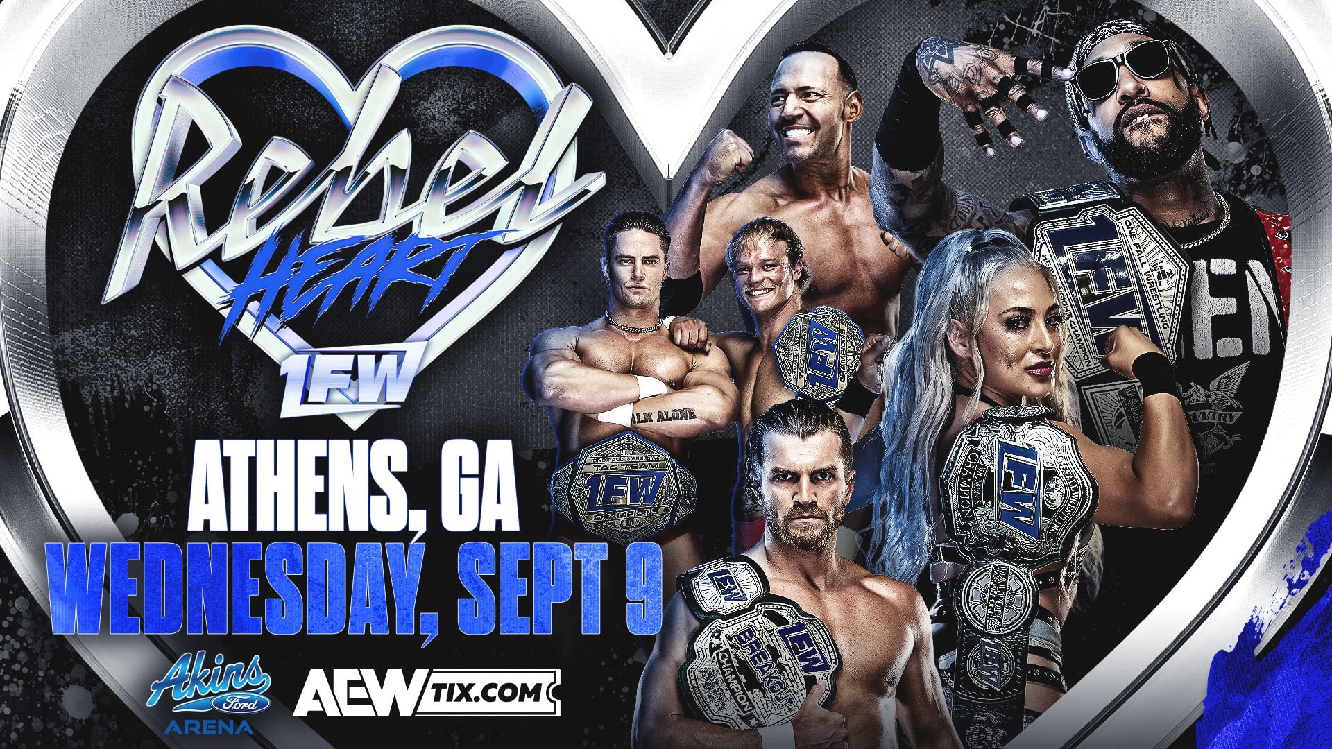 1FW To Be Part Of AEW Rebel Heart