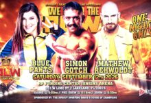 Blue Pants, Leva Bates, Simon Gotch, Matthew Rehwoldt