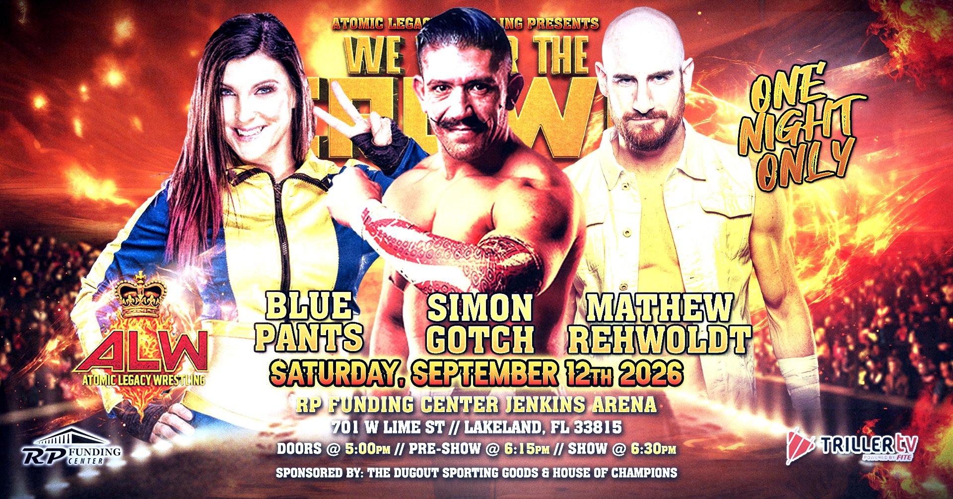 Blue Pants, Simon Gotch & Matthew Rehwoldt To Reunite At Atomic Legacy Wrestling Show