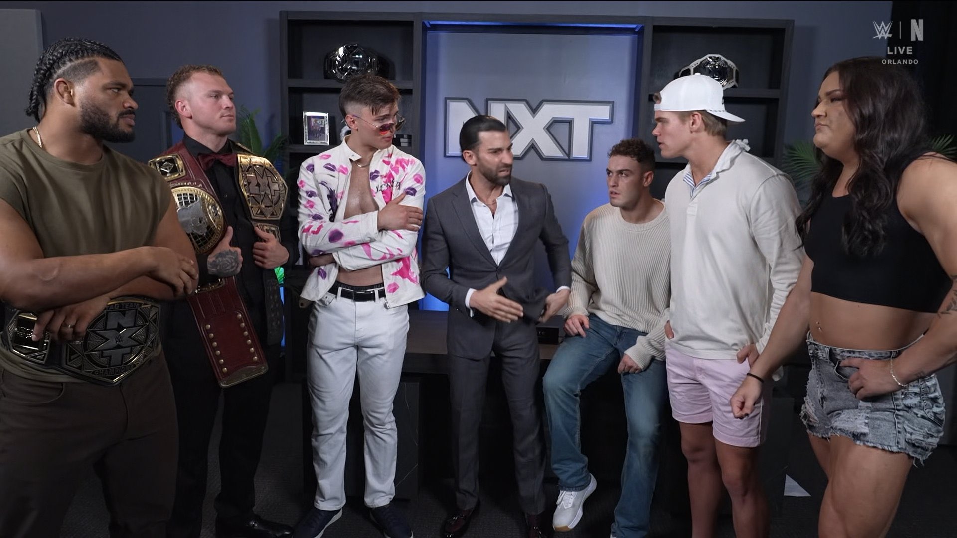 Tavion Heights, Myles Borne, Jackson Drake, Robert Stone, Vanity Project, Ricky Smokes, Brad Baylor, Myka Lockwood
