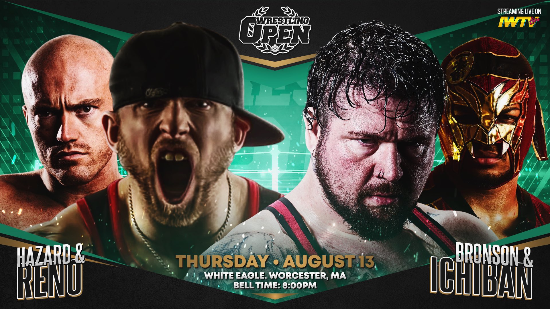 wrestling open 8/13