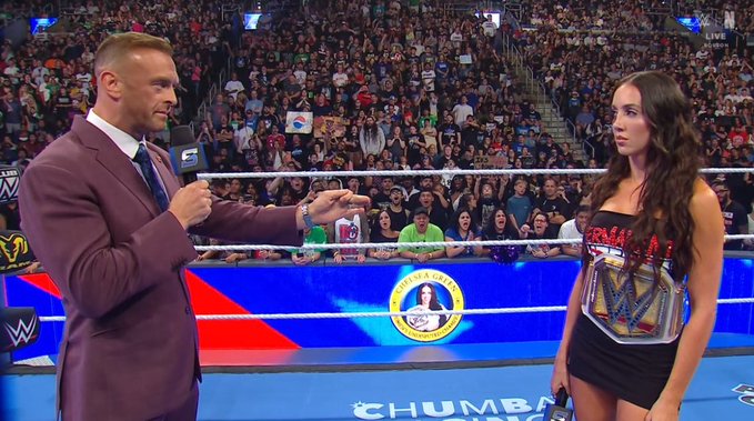 Nick Aldis Gives Chelsea Green 30 Days To Get Medically Cleared And Defend The WWE Women’s Title On 8/14 WWE SmackDown