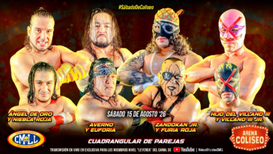 CMLL Sábado De Coliseo Results (8/15/2026)