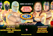 CMLL Domingo Familiar Results (8/16/2026)