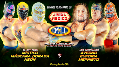 CMLL Domingo Familiar Results (8/16/2026)