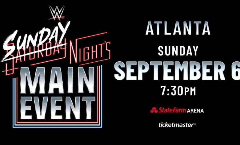WWE heads to Atlanta for Sunday Night's Main Event