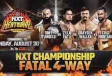 Tony D'Angelo, Zilla Fatu, Grayson Waller, Cruz Montana