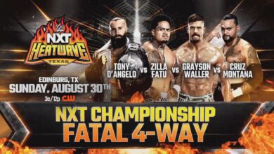 Tony D'Angelo, Zilla Fatu, Grayson Waller, Cruz Montana