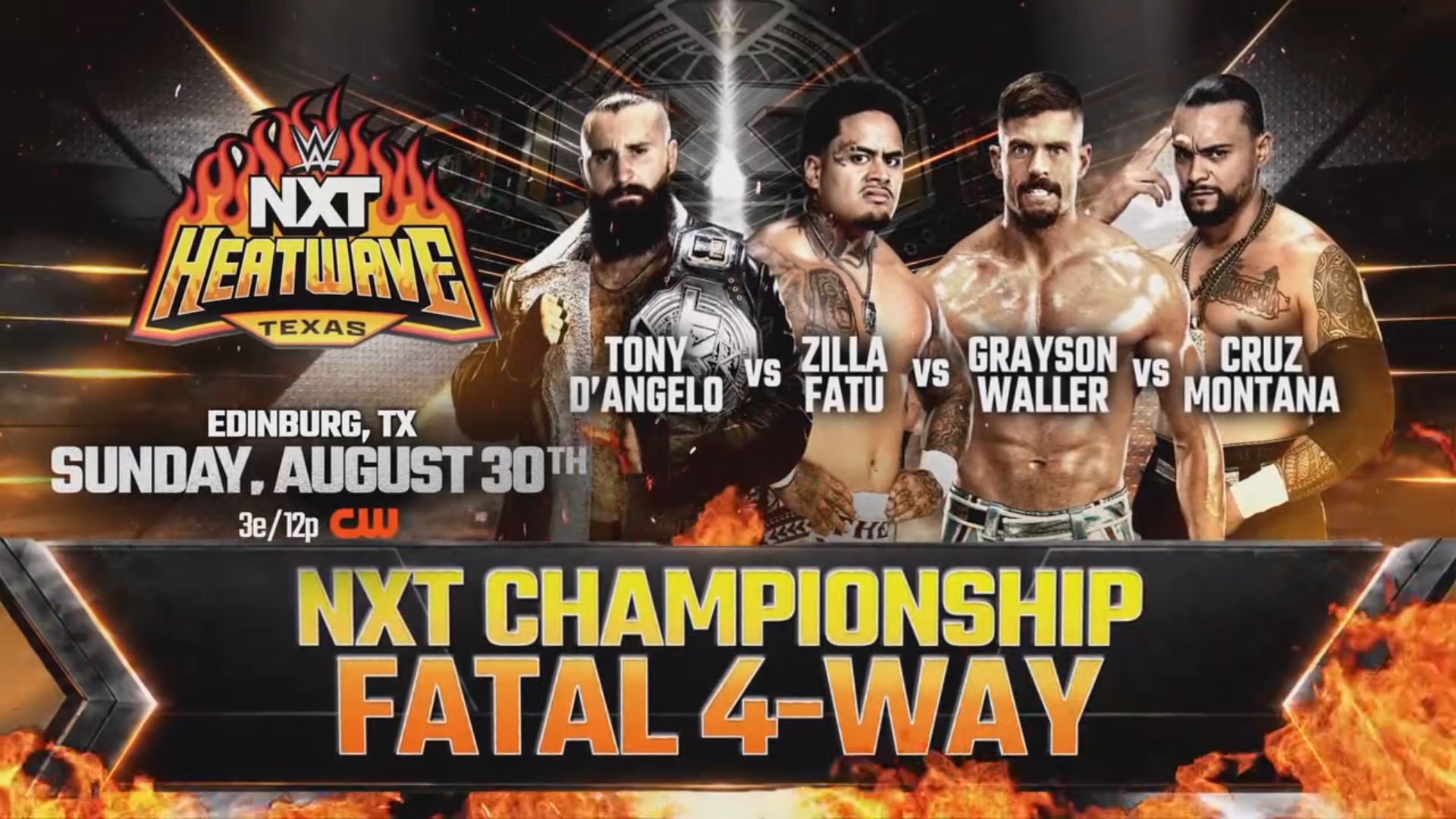 Zilla Fatu Added To NXT Championship Match At Heatwave PLE