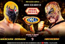 CMLL Martes de Arena Mexico Results (8/18/2026)