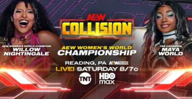 AEW Women’s World Title Bout Set For 8/22 AEW Collision