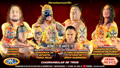 CMLL Viernes Espectacular Results (8/21/2026)