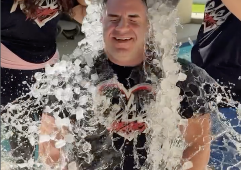 Big Boom AJ Takes Part In ALS Ice Bucket Challenge To Support Rebel