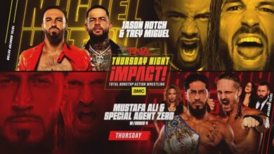 Jason Hotch Vs. Trey Miguel, Mustafa Ali Vs. Special Agent Zero TNA Impact
