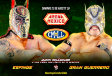 CMLL Domingo Familiar Results (8/9/2026)